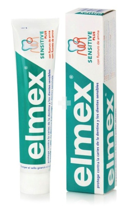 Elmex Pasta Sensitive Plus 75 ml, cuida los dientes sensibles