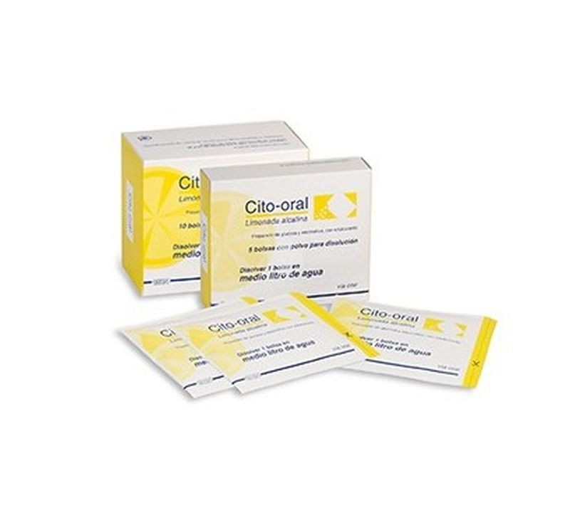 Cito-Oral limonada alcalina 5 bolsas