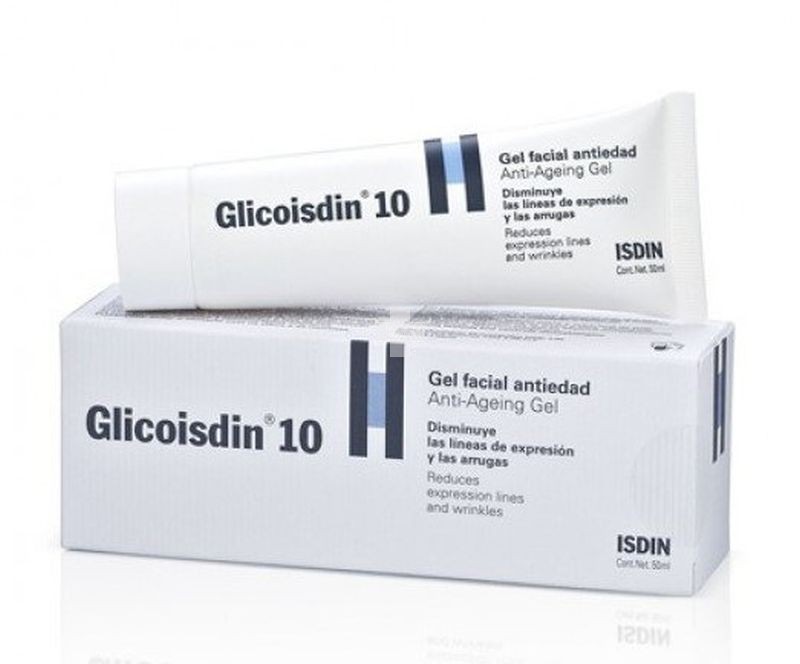 Glicoisdin gel antiedad 10% 50ml. Tratamiento antiedad de las pieles mixtas y grasas.