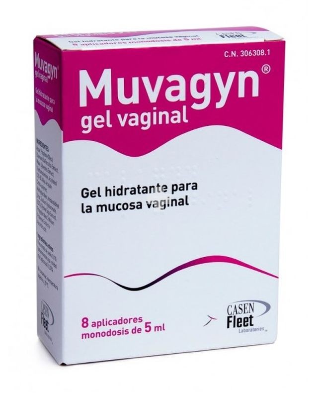 Muvagyn gel vaginal 8 aplicadores de 5 ml