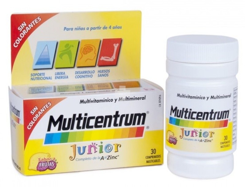 Multicentrum Junior 30 comprimidos 