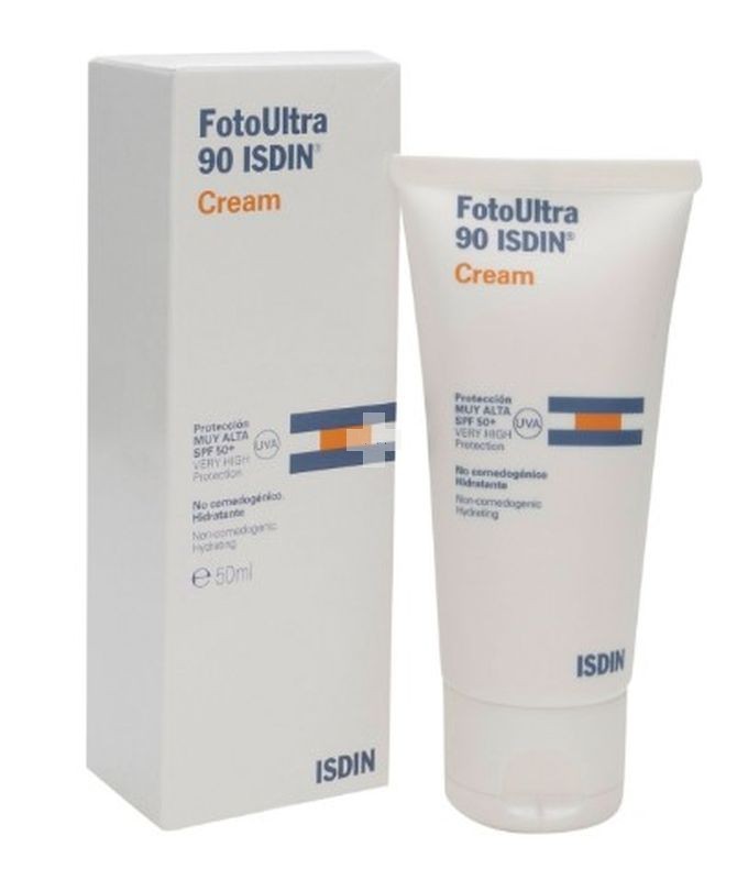 Fotoprotector Isdin F90 Ultra Crema 50ml. Indicado para pieles intolerantes y sensibles al sol.