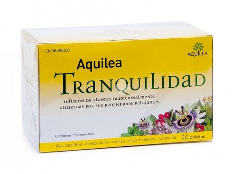 AQUILEA TRANQUILIDAD INFUSION 20 BOLSITAS