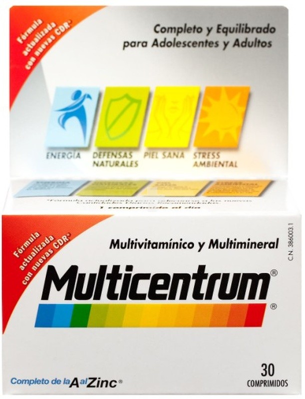 Multicentrum Luteína 30 comprimidos 