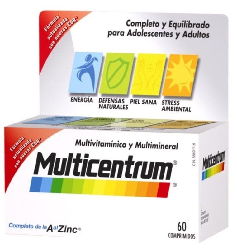 Multicentrum Luteína 60 comprimidos 