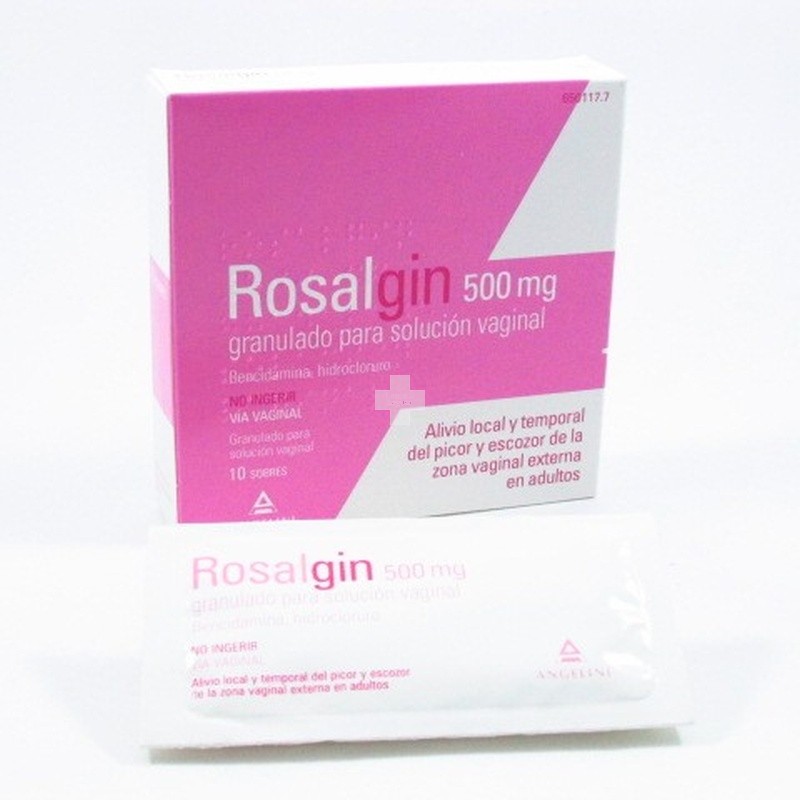 Rosalgin 500 mg granulado Para Solución Vaginal - 10 Sobres