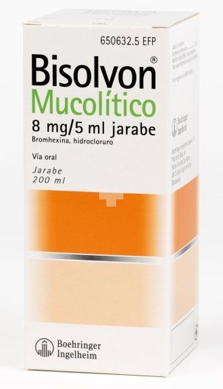 Bisolvon Mucolitico 1,6 mg/ ml Jarabe - 1 Frasco De 200 ml
