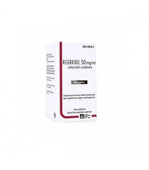 Regaxidil 50 mg /ml Solución Cutánea - 1 Frasco De 60 ml