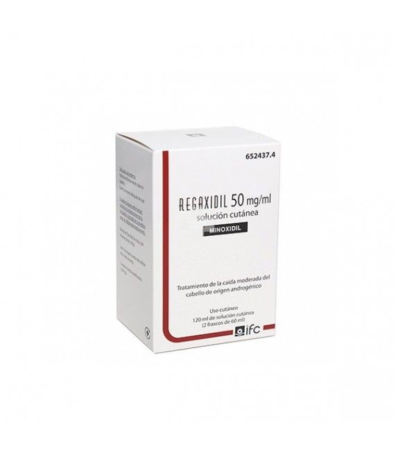 Regaxidil 50 mg /ml Solución Cutanea - 2 Frascos De 60 ml