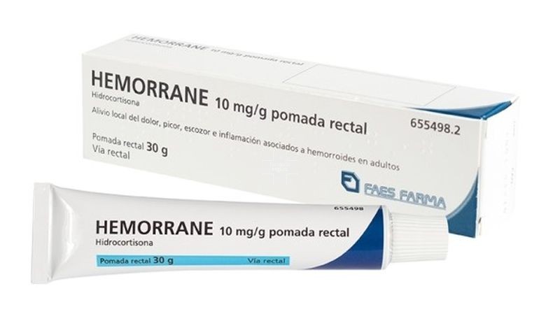Hemorrane 10 mg/G Pomada Rectal - 1 Tubo De 30 g
