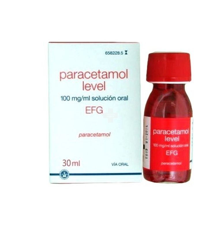 Paracetamol Level 100 mg /ml Solución Oral Efg - 1 Frasco De 30 ml