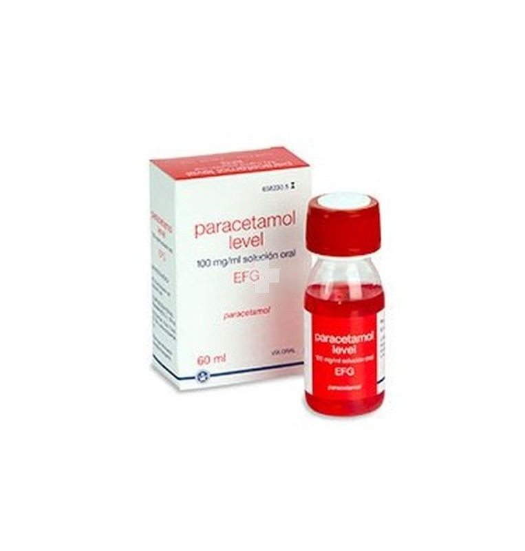 Paracetamol Level 100 mg /ml Solución Oral Efg - 1 Frasco De 60 ml