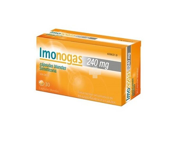 IMONOGAS 240 mg CAPSULAS BLANDAS, 30 cápsulas