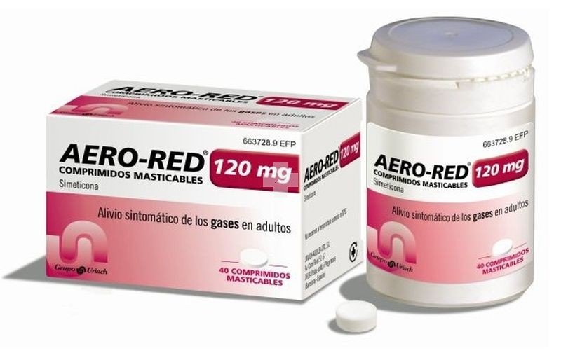 Aero-Red 120 mg Comprimidos Masticables - 40 Comprimidos