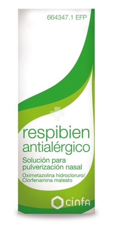 Respibien Antialergico Solución Para Pulverizacion Nasal - 1 Envase Pulverizador De 15 ml