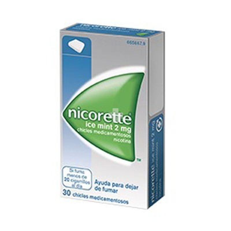 Nicorette Ice Mint 2 mg Chicles Medicamentosos - 30 Chicles