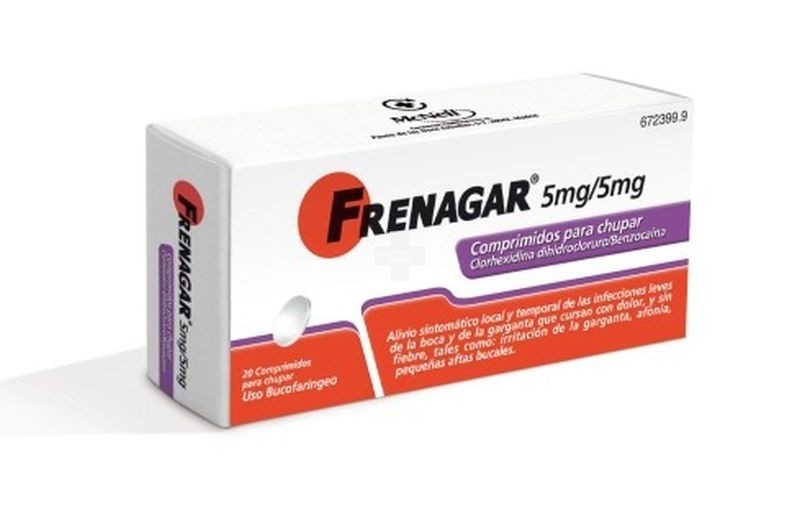 Frenagar 5 mg/5 mg Comprimidos Para Chupar - 20 Comprimidos