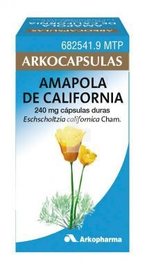 Amapola De California Arkopharma Cápsulas Duras - 50 Cápsulas