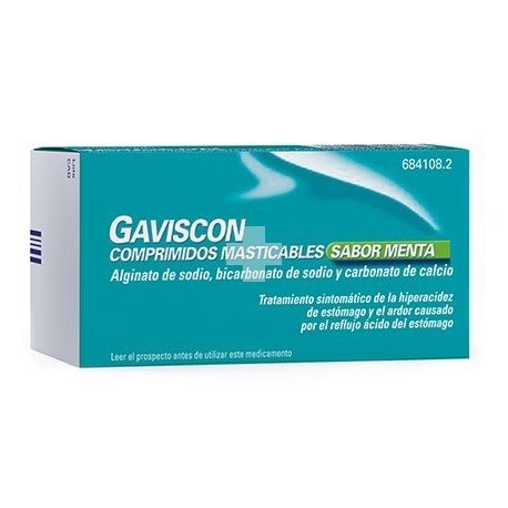 Gaviscon Comprimidos Masticables Sabor Menta - 32 Comprimidos (Blister)