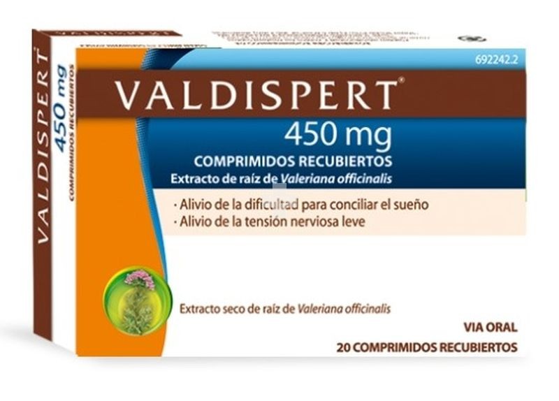 Valdispert 450 mg Comprimidos Recubiertos - 20 Comprimidos