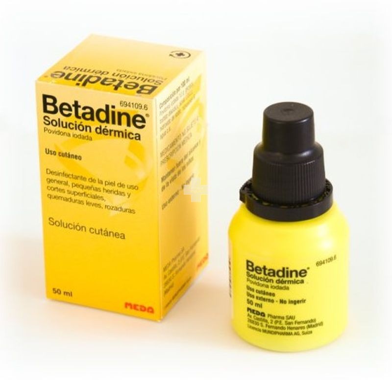 Betadine 100 mg /ml Solución Cutánea - 1 Frasco De 50 ml