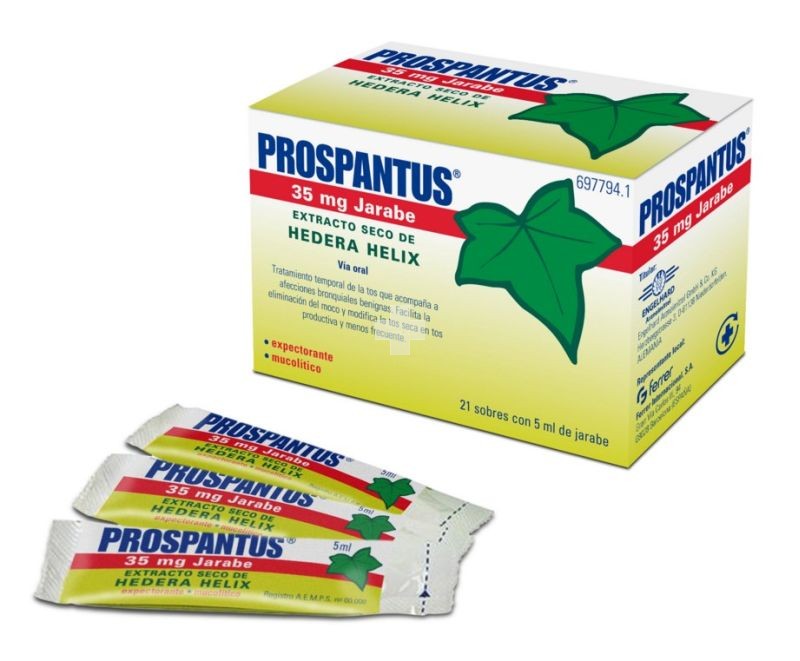 PROSPANTUS 35 mg Jarabe 21 sobres