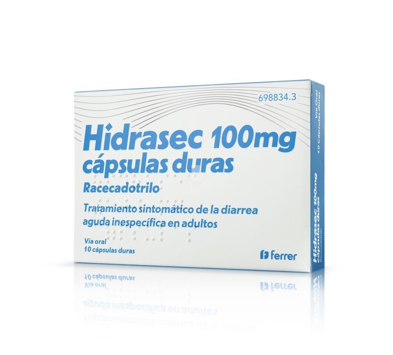 Hidrasec 100 mg Capsulas Duras - 10 Cápsulas