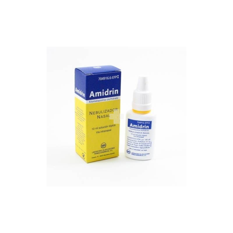 Amidrin 1 mg /ml Solución Para Pulverizacion Nasal - 1 Frasco De 15 ml