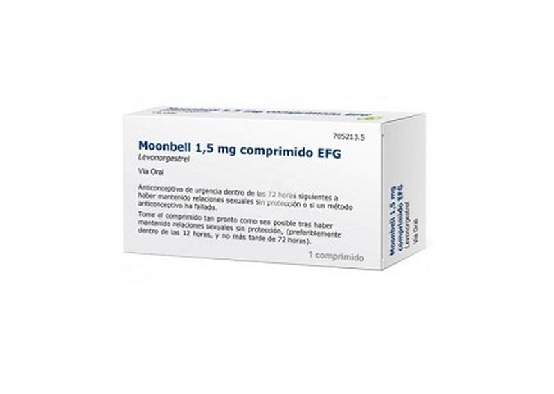 MOONBELL 1,5 MG COMPRIMIDOS EFG , 1 comprimido