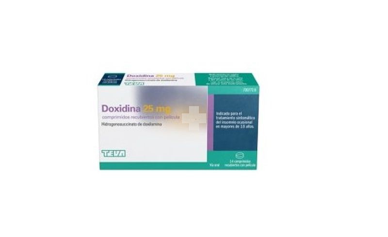 DOXIDINA 25 MG COMPRIMIDOS RECUBIERTOS CON PELICULA 14 comprimidos