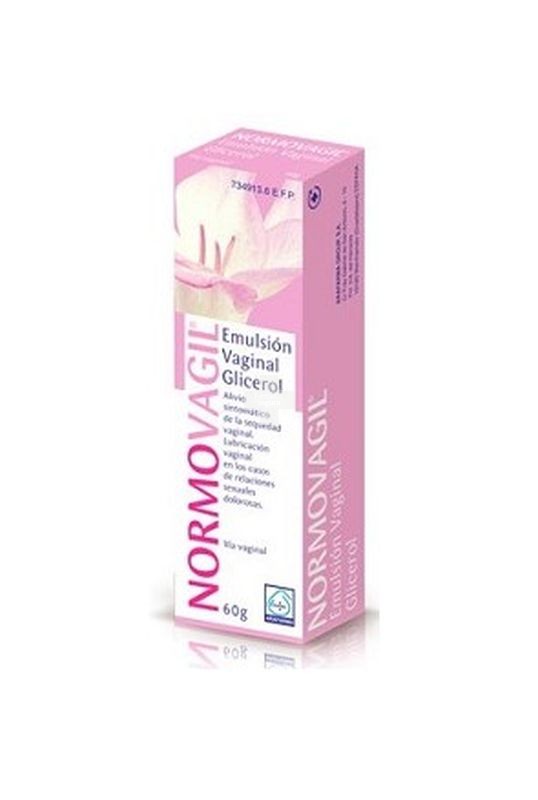 NORMOVAGIL 100 mg/g EMULSION VAGINAL , 1 tubo de 60 g + 1 aplicador