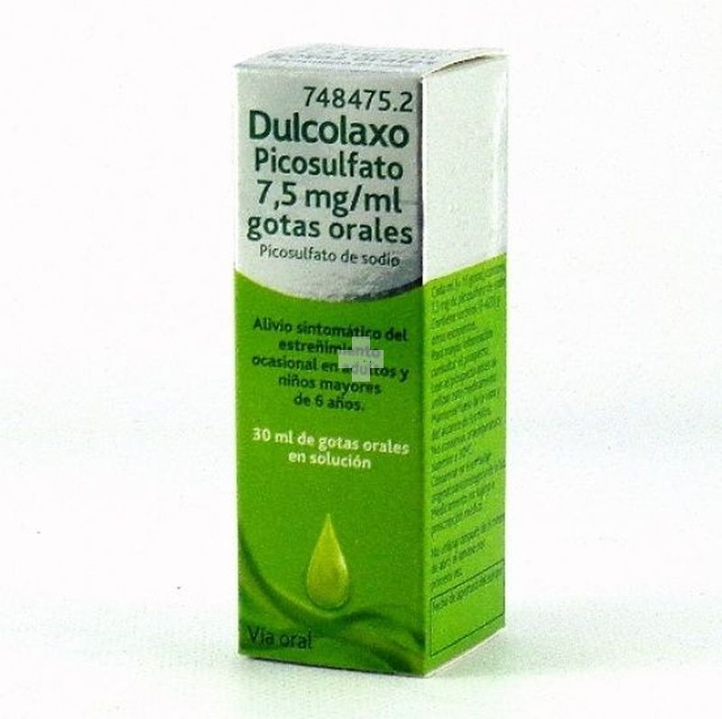 Dulcolaxo Picosulfato (7.5 mg/ml Gotas Orales  Solución 30 ml).
