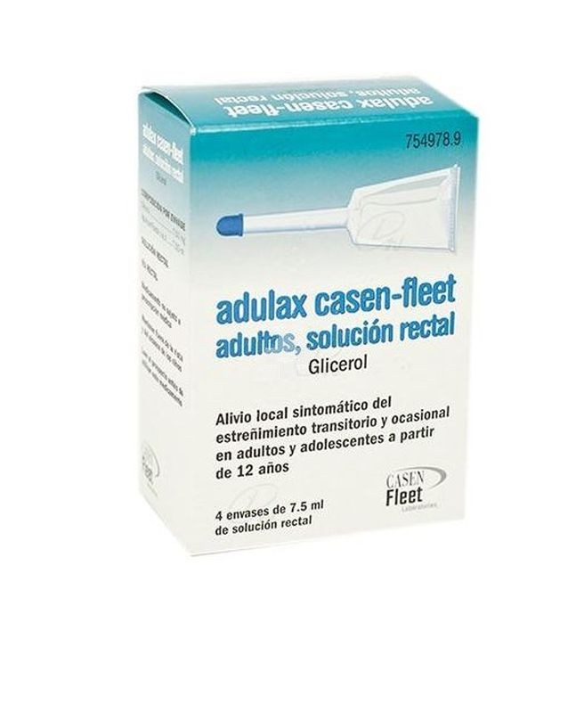 Adulax 7,5 g solución rectal 4 aplicadores
