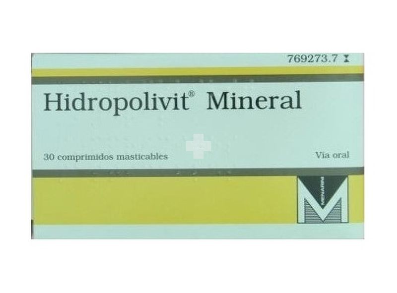 Hidropolivit A Mineral Comprimidos Masticables - 30 Comprimidos