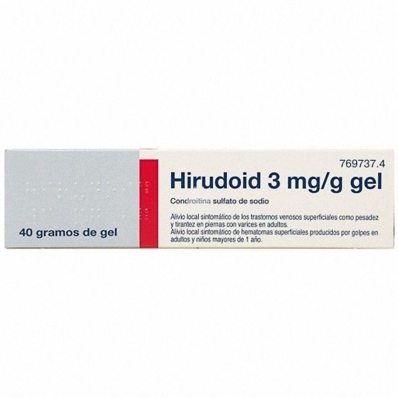 Hirudoid 3 mg/G gel - 1 Tubo De 40 g