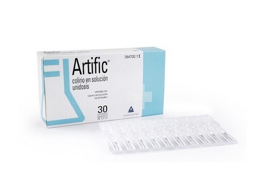 Artific 3,20 mg/ml Colirio en solución en envase unidosis