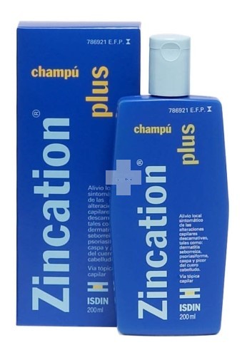 Zincation Plus 10 mg/4 mg /ml Champu - 1 Frasco De 200 ml