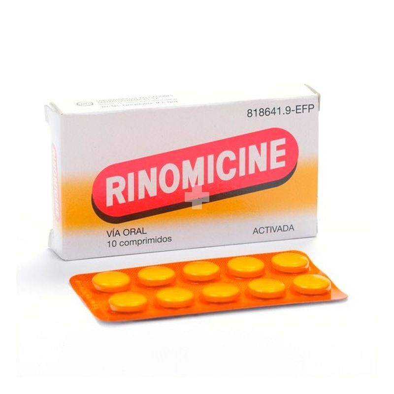 Rinomicine Comprimidos - 10 Comprimidos