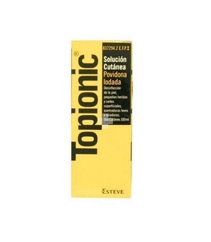 Topionic 100 mg /ml Solución Cutanea - 1 Frasco De 100 ml