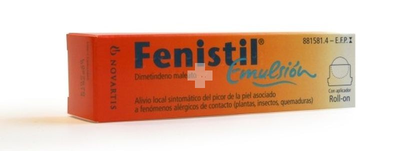 Fenistil 1 mg /ml Emulsión Cutánea - 1 Frasco De 8 ml
