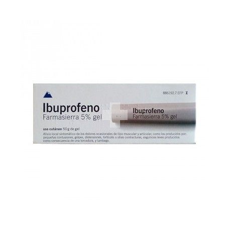Ibuprofeno Farmasierra 50 mg/ g gel - 1 Tubo De 50 g