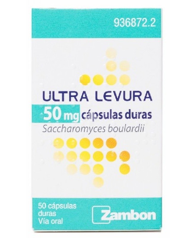 Ultra-Levura 50 mg Capsulas Duras - 50 Cápsulas