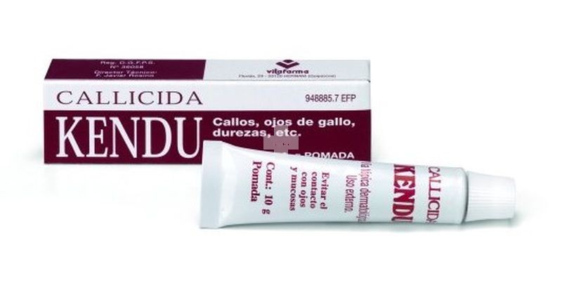 Callicida Kendu 500 mg/G Pomada - 1 Tubo De 10 g