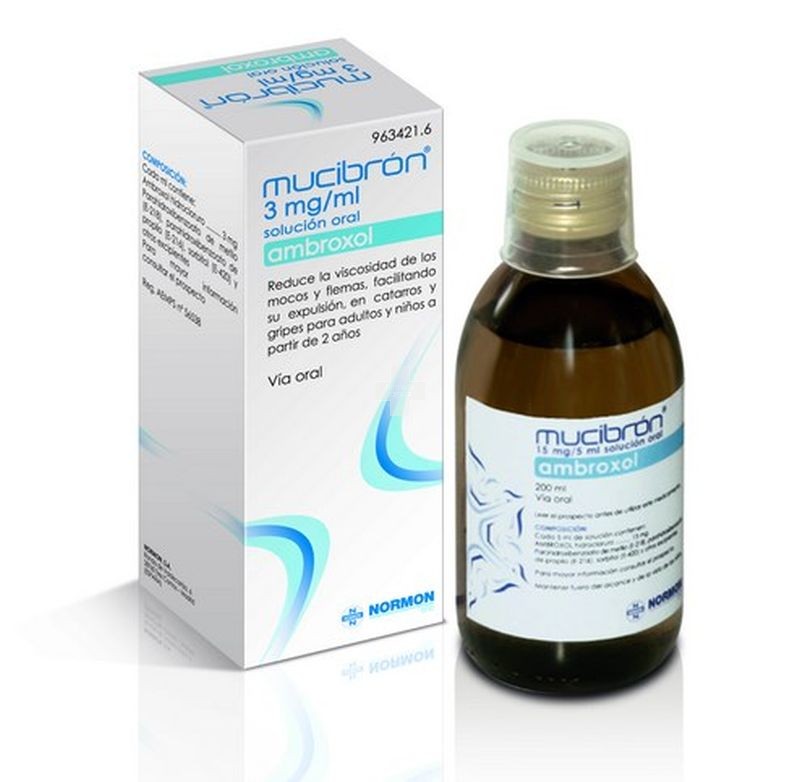 Mucibrón 3 mg/ ml Solución Oral. - 1 Frasco De 200 ml