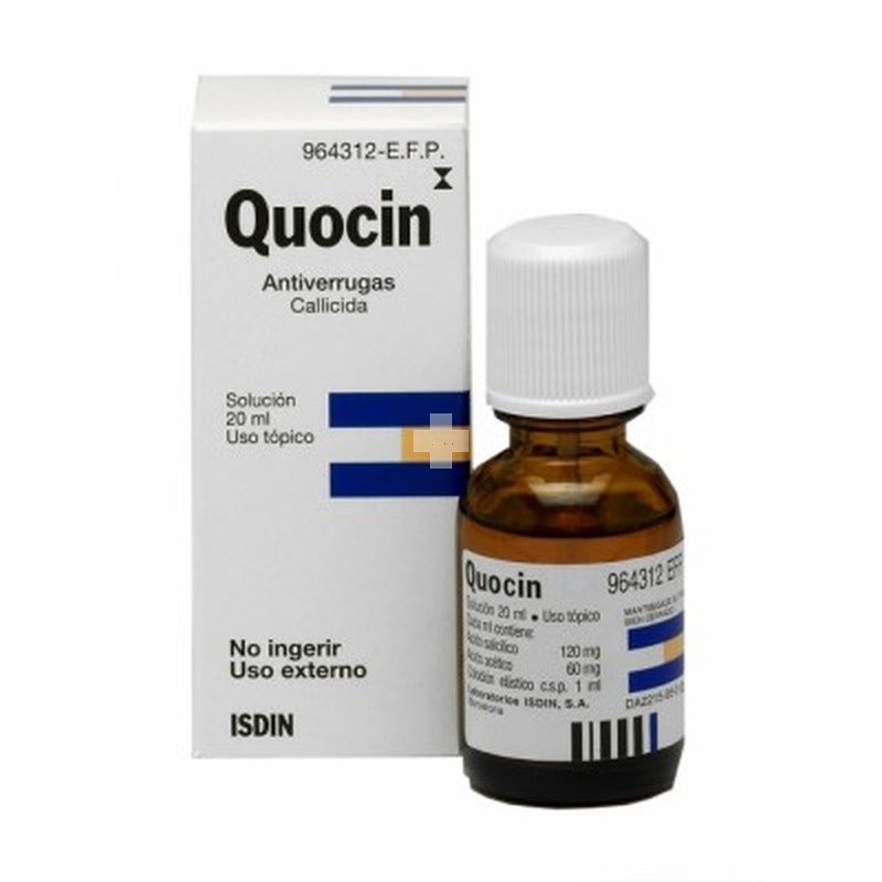 Quocin 120 mg/ 60 mg/ ml Colodion - 1 Frasco De 20 ml