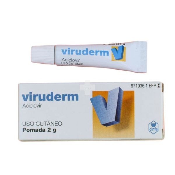 Viruderm 50 mg/G Pomada - 1 Tubo De 2 g