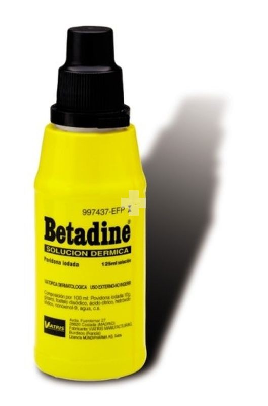 Betadine 100 mg /ml Solución Cutánea - 1 Frasco De 125 ml