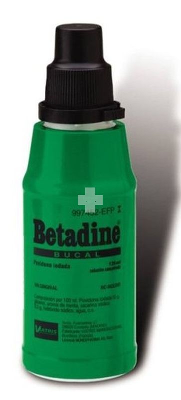 Betadine Bucal 100 mg /ml Solución Bucal - 1 Frasco De 125 ml