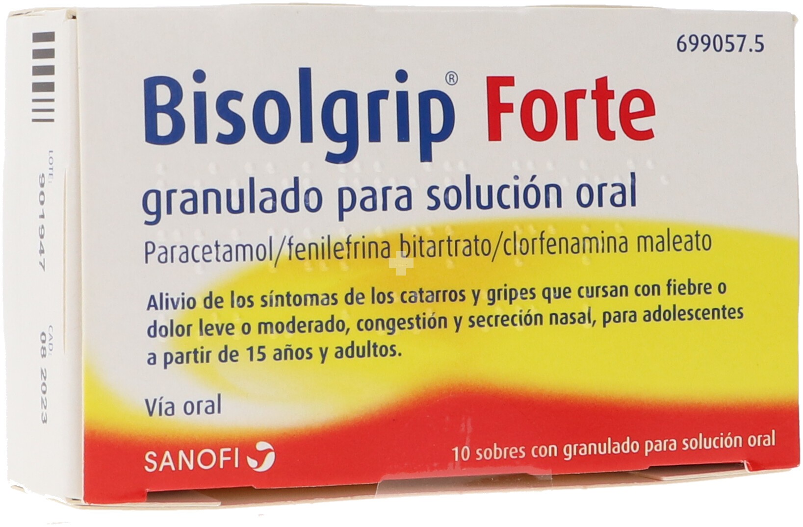 Bisolgrip Forte granulado Para Solución Oral - 10 Sobres