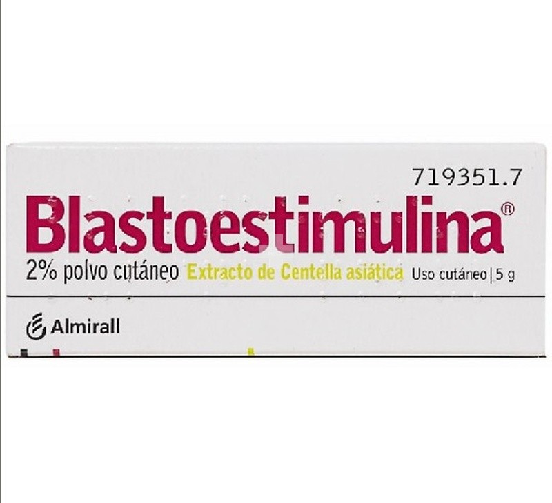Blastoestimulina 20 mg/G Polvo Cutaneo - 1 Frasco De 5 g
